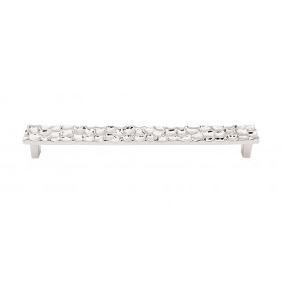 Cobblestone Pull 8 13/16 Inch (c-c) Polished Nickel