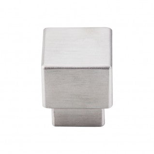 Top Knobs Sanctuary Tapered Knob in Brushed Stainless Steel