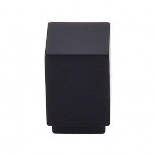 Top Knobs Sanctuary Linear Square Knob in Flat Black