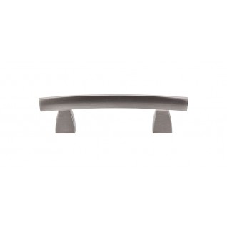 Top Knobs Sanctuary Arched Pull in Brushed Satin Nickel
