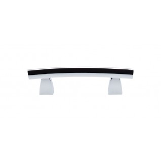 Top Knobs Sanctuary Arched Pull in Polished Chrome