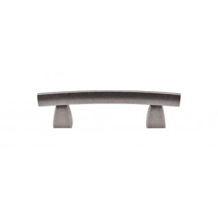 Top Knobs Sanctuary Arched Pull in Pewter Antique