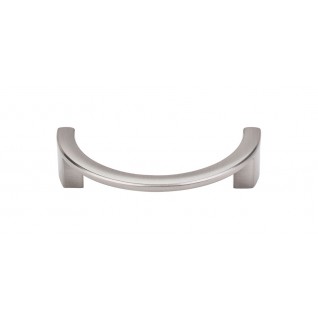 Top Knobs Sanctuary Half Circle Open Pull in Brushed Satin Nickel