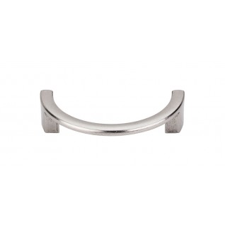 Top Knobs Sanctuary Half Circle Open Pull in Pewter Antique