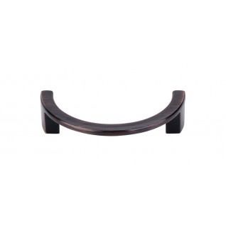 Top Knobs Sanctuary Half Circle Open Pull in Tuscan Bronze