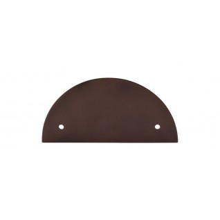 Top Knobs Sanctuary Half Circle Backplate in Oil Rubbed Bronze