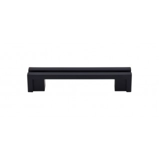 Top Knobs Sanctuary Flat Rail Pull in Flat Black