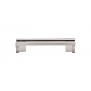 Top Knobs Sanctuary Flat Rail Pull in Brushed Satin Nickel