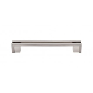 Top Knobs Sanctuary Flat Rail Pull in Brushed Satin Nickel