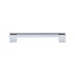 Top Knobs Sanctuary Flat Rail Pull in Polished Chrome