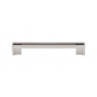 Top Knobs Sanctuary Flat Rail Pull in Polished Nickel