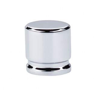Top Knobs Sanctuary Oval Knob Medium in Polished Chrome