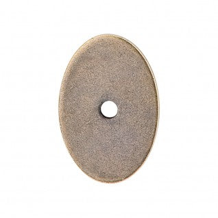 Top Knobs Sanctuary Oval Backplate Oval Backplate Medium in German Bronze