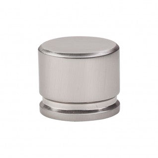 Top Knobs Sanctuary Oval Knob Large in Brushed Satin Nickel