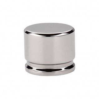 Top Knobs Sanctuary Oval Knob Large in Polished Nickel