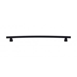 Top Knobs Sanctuary Arched Pull in Flat Black
