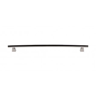 Top Knobs Sanctuary Arched Pull in Polished Nickel