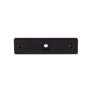 Top Knobs Channing Backplate TK741BLK Flat Black
