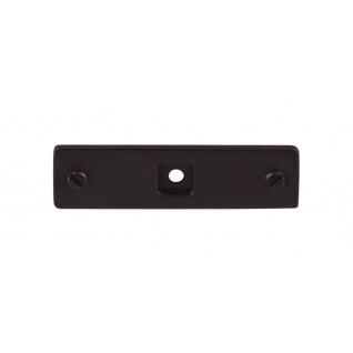 Top Knobs Channing Backplate TK741SAB Sable