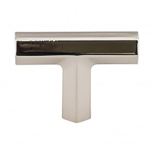 Top Knobs Lydia T Knob TK790PN Polished Nickel
