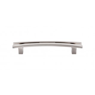 Top Knobs Sanctuary Flared Pull in Brushed Satin Nickel