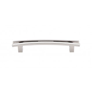 Top Knobs Sanctuary Flared Pull in Polished Nickel