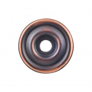 Top Knobs Broxton Backplate in Umbrio