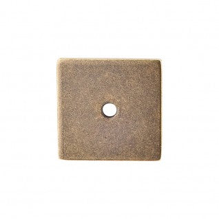 Top Knobs Sanctuary Square Backplate in German Bronze