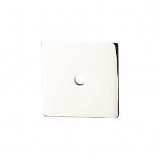 Top Knobs Sanctuary Square Backplate in Polished Nickel