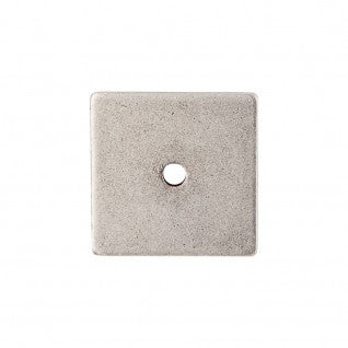 Top Knobs Sanctuary Square Backplate in Pewter Antique