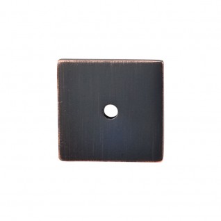 Top Knobs Sanctuary Square Backplate in Tuscan Bronze