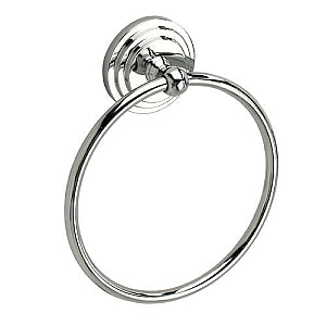 Dynasty Newport Towel Ring Shown in Polished Chrome