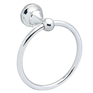 Dynasty Sonoma Towel Ring Shown in Polished Chrome