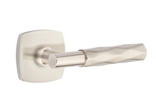 Emtek Tribeca T-Bar Style Door Lever with Urban Modern Rosette