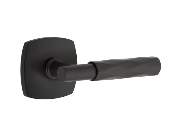 Emtek Tribeca T-Bar Style Door Lever with Urban Modern Rosette