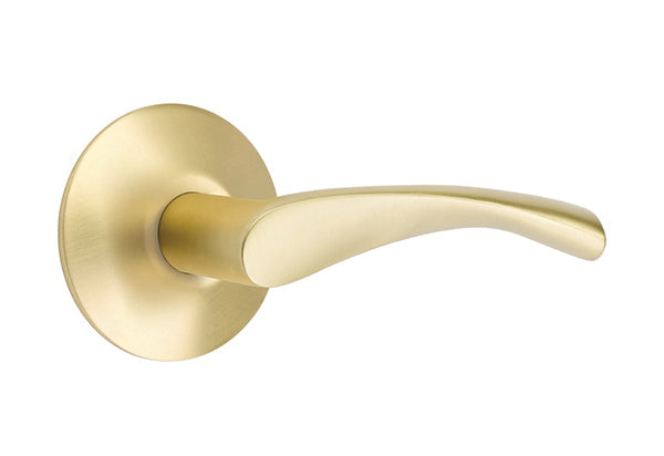 Emtek Satin Brass Modern Rosette