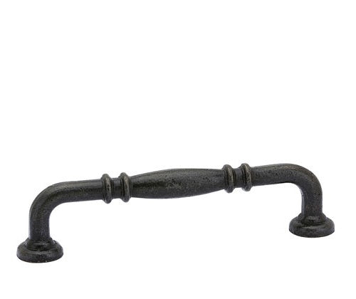 Emtek Tuscany Ribbed 3 Inch Cabinet Pull Medium Bronze