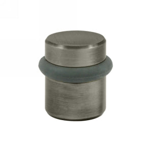 Deltana 1 1/2 Inch Round Floor Door Bumper - Antique Nickel