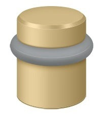 Deltana Solid Brass 2 Inch Round Universal Floor Bumper