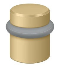 Deltana Solid Brass 1 1/2 Inch Round Universal Floor Bumper