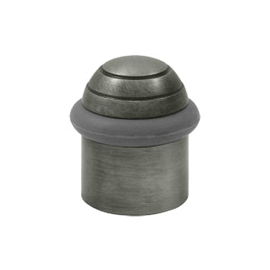 Deltana 1 1/2 Inch Round Floor Door Bumper - Antique Nickel