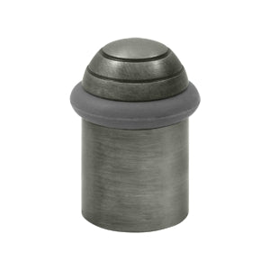 Deltana 2 Inch Round Floor Door Bumper - Antique Nickel