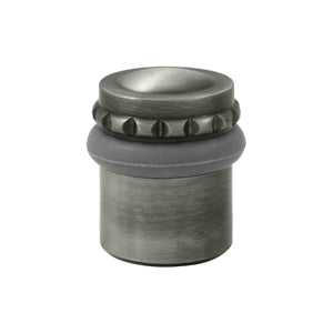 Deltana 1 1/2 Inch Round Floor Door Bumper - Antique Nickel
