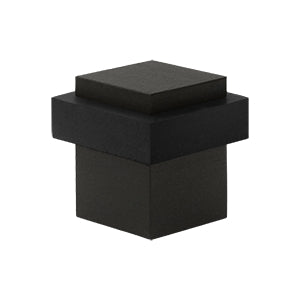 Deltana 1 3/8 Inch Square Floor Door Bumper - Oil Rubbed Bronze