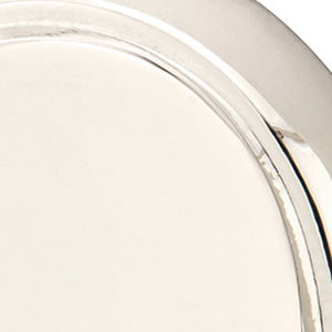 Emtek Square Crystal Knob with Modern Rosette