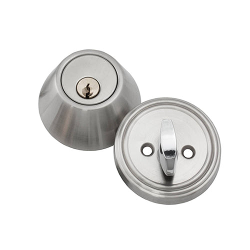 Nova Hardware Stainless Steel Single Cylinder Uranus Deadbolt