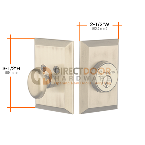 Grandeur Fifth Avenue Deadbolt Specs
