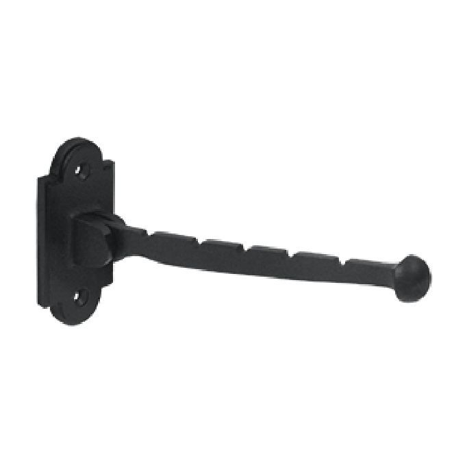 Deltana Solid Brass Valet Hook - Flat Black