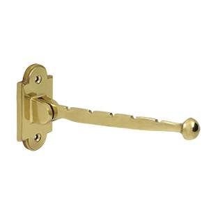 Deltana Solid Brass Valet Hook - Polished Brass