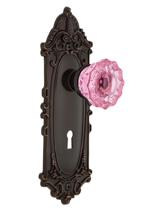 Nostalgic Warehouse Victorian Plate with Deco Knob